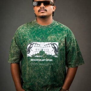 AUTHENTIC - URBAN CLOTHING / GREEN AW (240 GSM Heavyweight Oversized Tee)